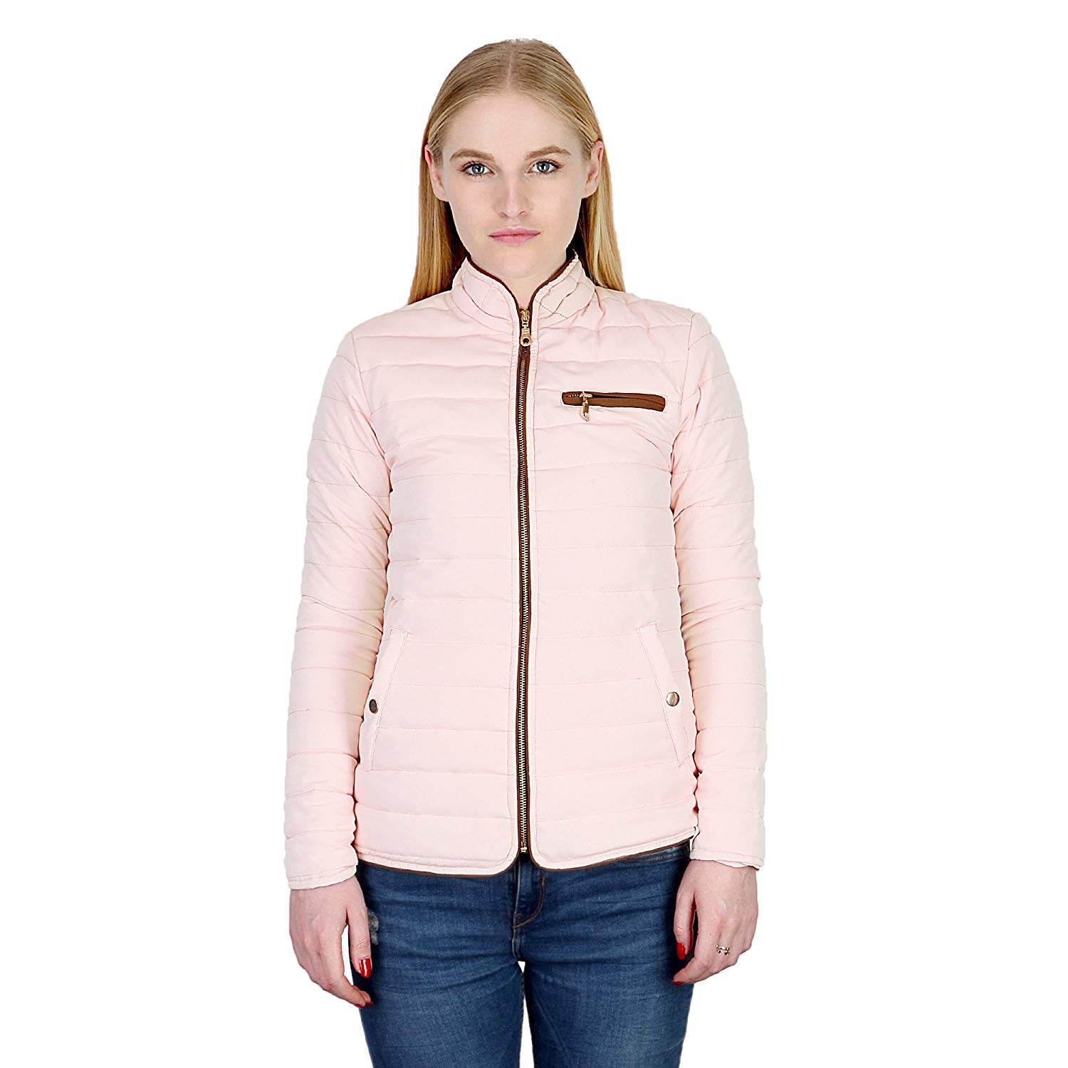 mizago women's long sleeves blended bomber jackets