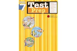 Test Prep: Grade 7 (Flash Kids Harcourt Family Learning)