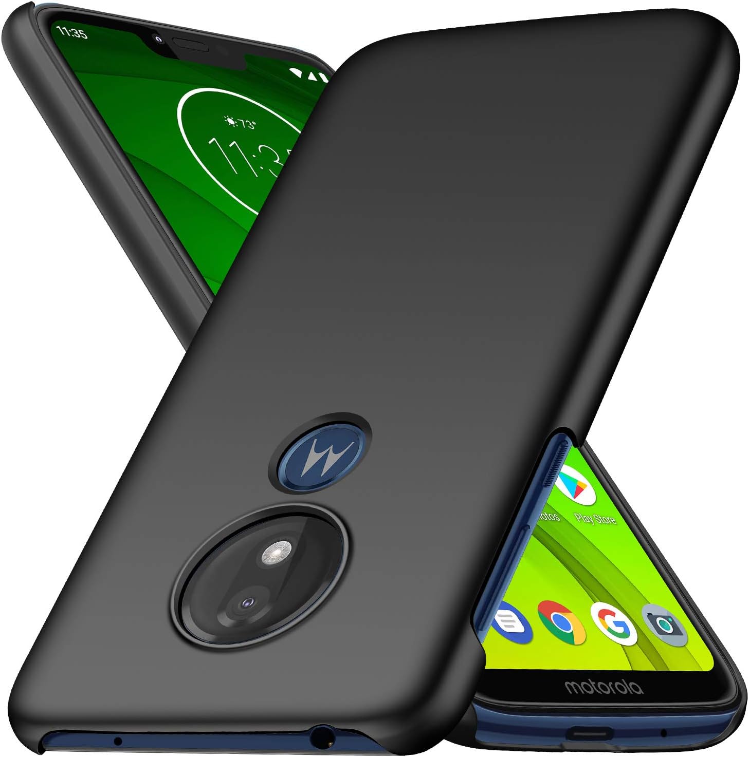 Moto G7 Power Case, Almiao [UltraThin] Minimalist Slim Protective