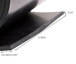 Neoprene Rubber Sheet Solid Rubber Strips Roll