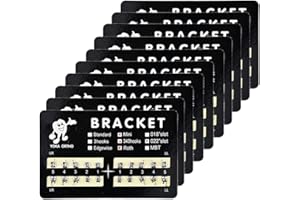 DENTASOP Teeth Orthodontic Brackets, 200-Pack, Mini Roth 022 Slot with Hook on 345, Bondable (roth 022 mini 345)