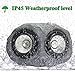 Outdoor Solar Garden Rock Light, 2 Modes LED Solar Powered Light,LED Solar Spotlight Light for Garden, Patio, Backyard(Double Head)