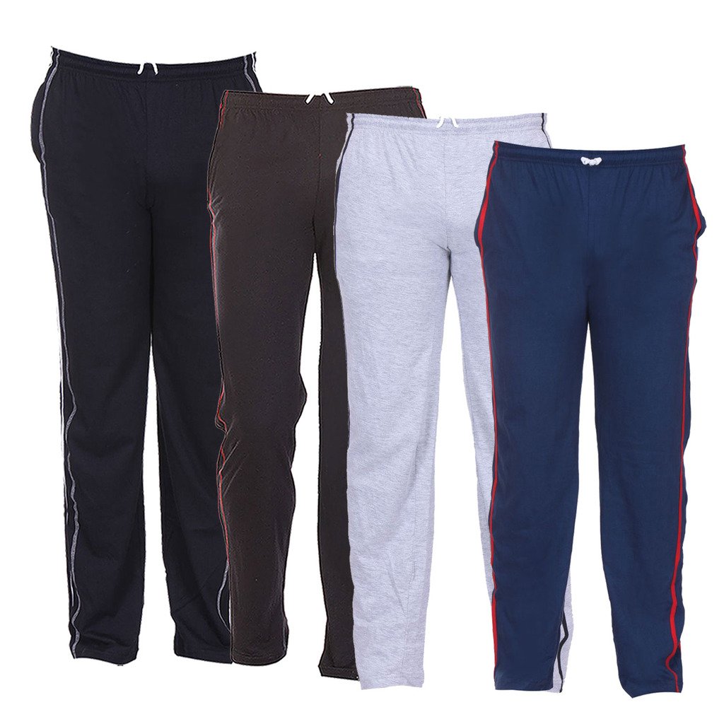 Buy TeesTadka Men's Cotton Track Pants for Men Value Pack Combo Offer