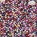 SHAN RUI 1000pcs 4mm Assorted Color Small Imitation Glass Pearl Beads for Jewelry Making Crafts for kids DIY Necklace, Bracelet
