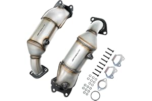 ABYSMAUTO Front & Rear Catalytic Converter Compatible with Dodge Grand Caravan/Chrysler Town & Country 2011-2016, Dodge Avenger 2011-2014 3.6L V6 Catalytic Convertor Direct-fit (EPA Compliant)