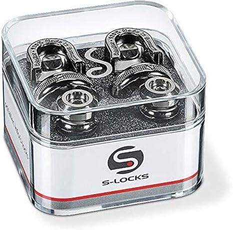 Schaller SC570255 - Juego de tornillos de cierre de seguridad para guitarra