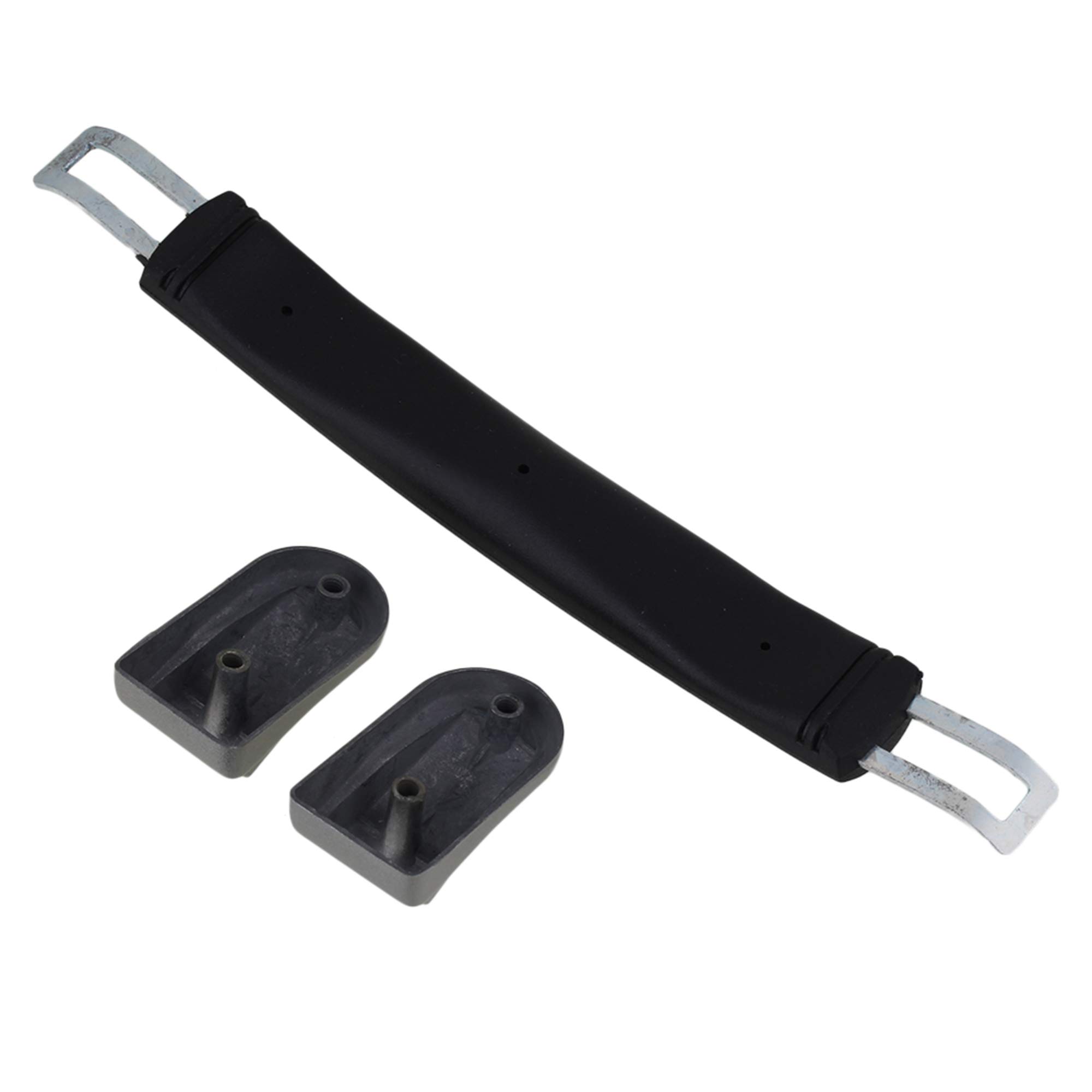 Luggage Case Handle Grip 225mm Total Length for Suitcase Box w/Metal End Cap and Screwdriver B016