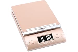 Accuteck DreamGold 86 Lbs Digital Postal Scale Shipping Scale Postage with USB&AC Adapter, Limited Edition