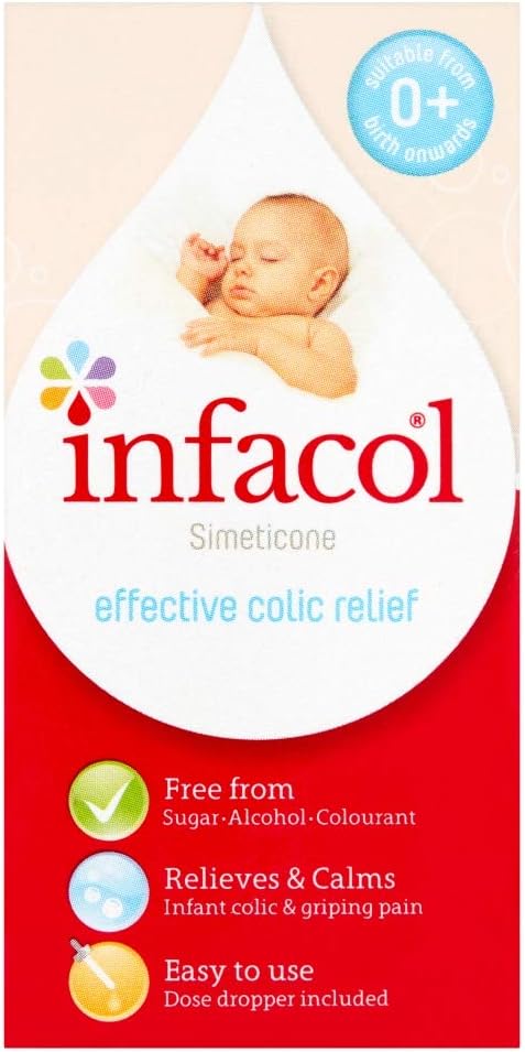 Infacol Simeticone Effective Colic Relief 55ml, White, 55 ml (Pack of 1)