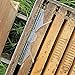 Clear Small Hive Beetle Trap with Baitable and Reusable Oil Trap Designed for Trapping Beetles in Bee Hives Without Chemicals for Beekeeping - 12 Pack