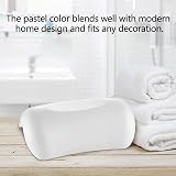 Koelaa Luxury Bath Pillow Tub Headrest Waterproof Spa Comfort Neck Back Support view 6