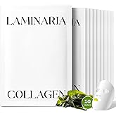 SHIONLE 10Packs Korean Laminaria Collagen Face Mask | Hydrating & Soothing Essential Facial Sheet Mask with Sea Kelp Essence | Calming Moisture Home Spa Skincare for All Skin Types