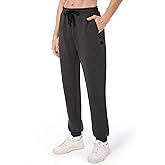 34"/36" Inseam Mens Tall Joggers Sweatpants Extra Long Workout Pants for Tall Men with Zipper Pockets