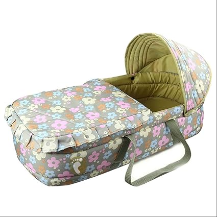 Tangmengyun La Securite 0 7 Mois Lit Pliant For Bebe Portable Bebe Nacelle Voyage De Nouveau Ne Porter Couffin Panier Panier Lit Berceau Color Green Amazon Fr Cuisine Maison