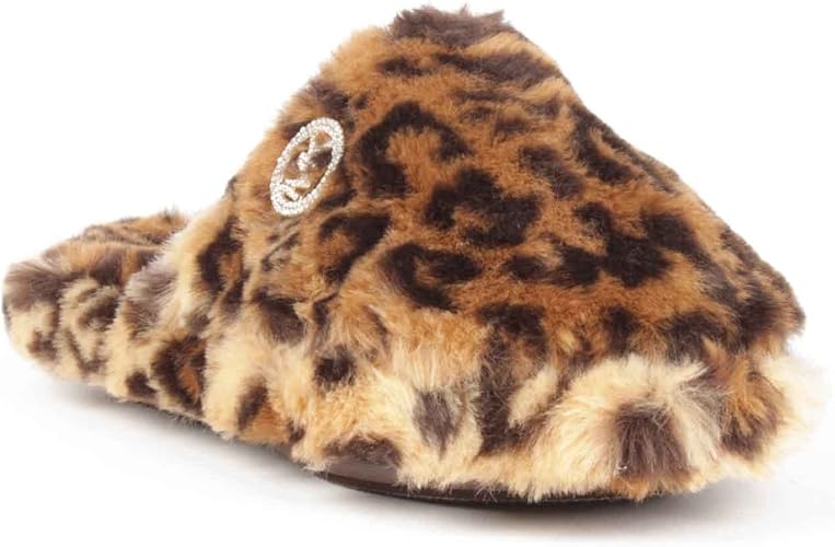 michael kors fuzzy slippers