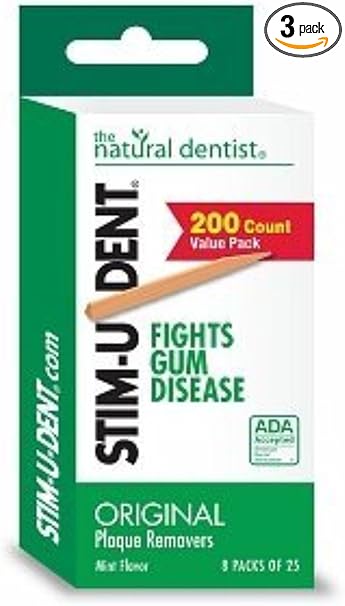Stim-U-Dent Plaque Removers 24 Packs of 