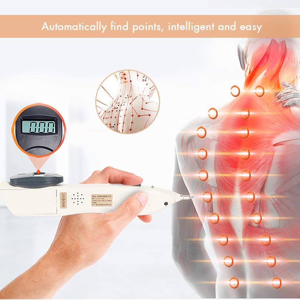 Cyfrowe elektroniczne urządzenie do akupunktury z 3 głowicami ...