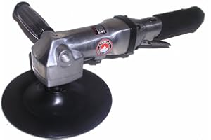 Canadian Tool and Supply 7-Inch Air Angle Buffer / Polisher with 5/8-11nc Arbor Spindle (PAB-7)
