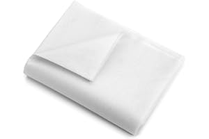 100 * 200 cm White Fusible Interfacing Light Weight Fusible Interfacing for Sewing Polyester Single-Sided Interfacing Fabric 