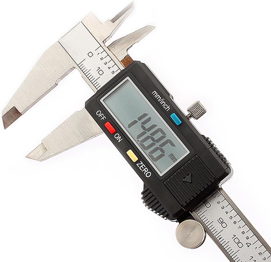 Electronic Digital Caliper with Extra Large LCD Screen