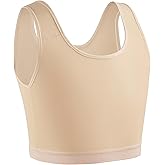 XUJI Breathable Half Chest Binder for Transgender FTM Pullover Binder
