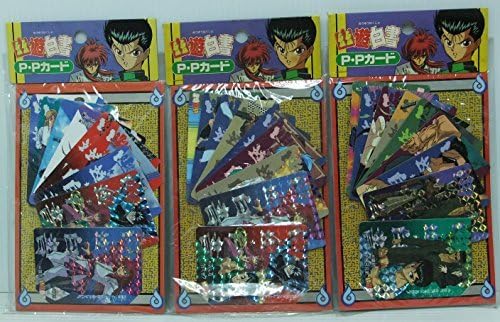 Yu Yu Hakusho P ? P card 3 bags set A-3