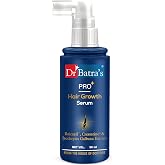 Dr Batra&rsquo;s Pro+ Hair Growth Serum 30ml &ndash; Clinically Proven Hair Fall Control &amp; Regrowth Formula with Baicapil, Cressatine &amp; Isochrysis Galbana Thicker, Stronger, Fuller Hair Non-Greasy
