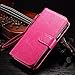 Note 4 Case, Galaxy Note 4 Case, Joopapa Galaxy Note 4 Wallet Case,Pu Leather Case Magnet Wallet Credit Card Holder Flip Cover Case Built-in 9 Card Slots & Stand Case for Samsung Galaxy Note 4 (Pink)