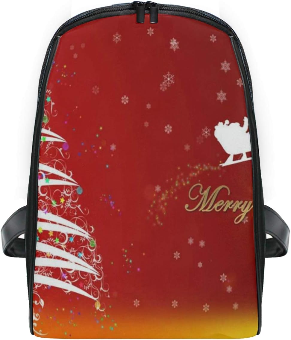 Merry Christmas Wishes School Backpack For Girls Kids Kindergarten School Bags Child Bookbag