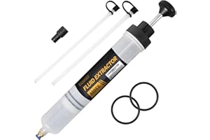 FTIHTRY Fluid Extractor, Extraction&Fill Pump,Fluid Syringe Pump Manual Suction Vacuum Fuel Car Transfer (500cc)