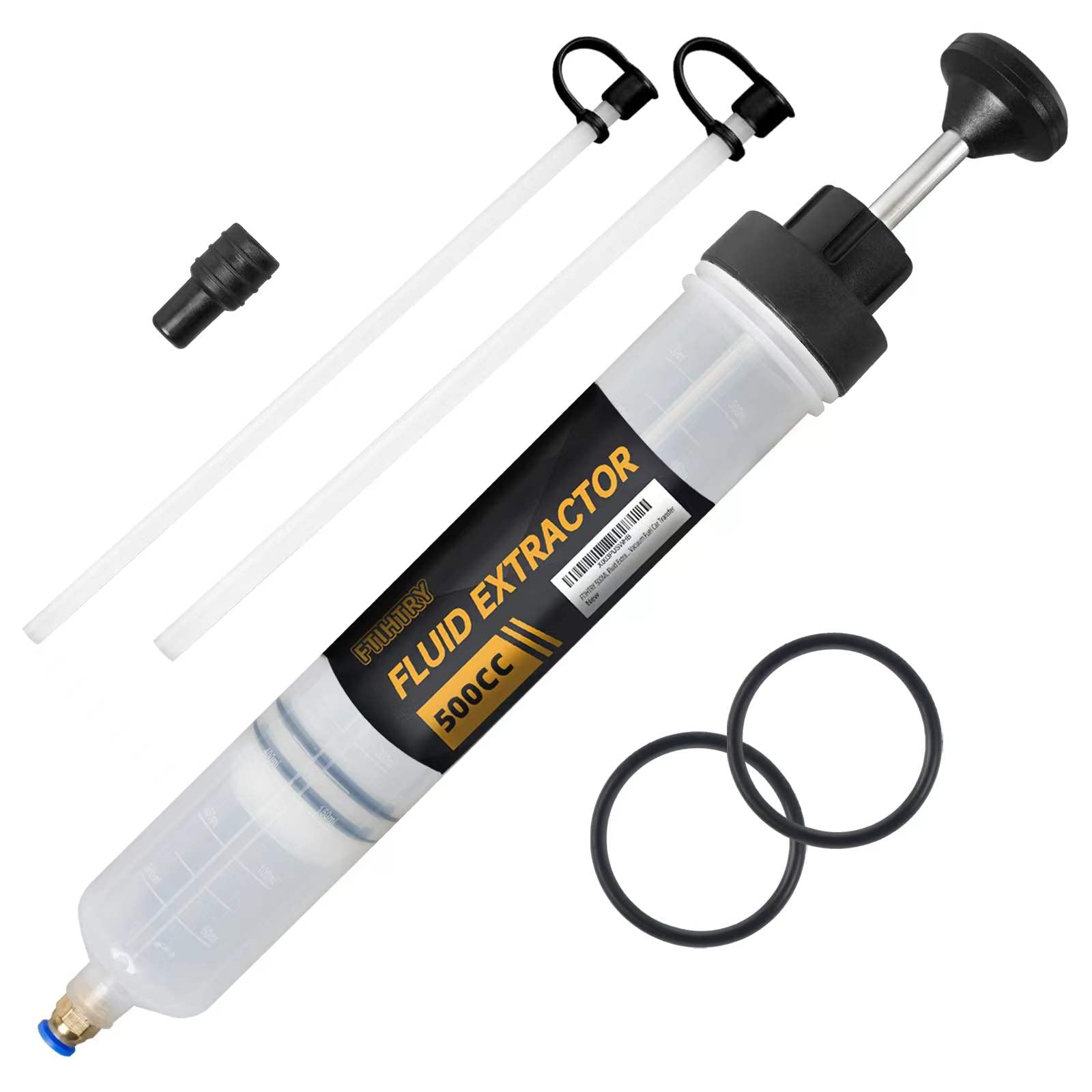 Photo 1 of FTIHTRY Fluid Extractor, Extraction&Fill Pump,Fluid Syringe Pump Manual Suction Vacuum Fuel Car Transfer (500cc)