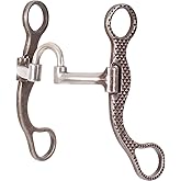 Classic Equine Rasp Performance Series Straight Shank Bit with Short Correction