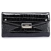 Sunkky Wallet Women Large, Bifold Wallets for Women, PU Leather, Animal Print, Card Slots and Coin Compartments