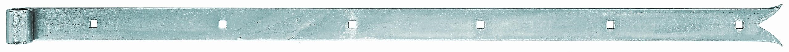 GAH-Alberts Shutter Hinge Straight with Pronged End Rolle 14 mm / 800 x 35 mm Oberflaeche: galvanisch Blau verzinkt