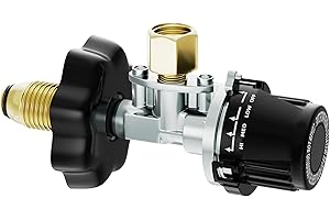 BILLNE F237314 Propane Heater Regulator Replacement for Mr. HEA-TER Tank Top Heaters Regulator Swivel,for Double Tank Top Outdoor Propane Heater Adiustable tilt hesd