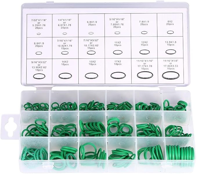 18 Sizes 270Pcs Oring Box ORing Tools Set Assortment, Car Auto