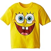 Spongebob Squarepants Toddler Boys' T-Shirt Shirt, Yellow Big Face, 5T