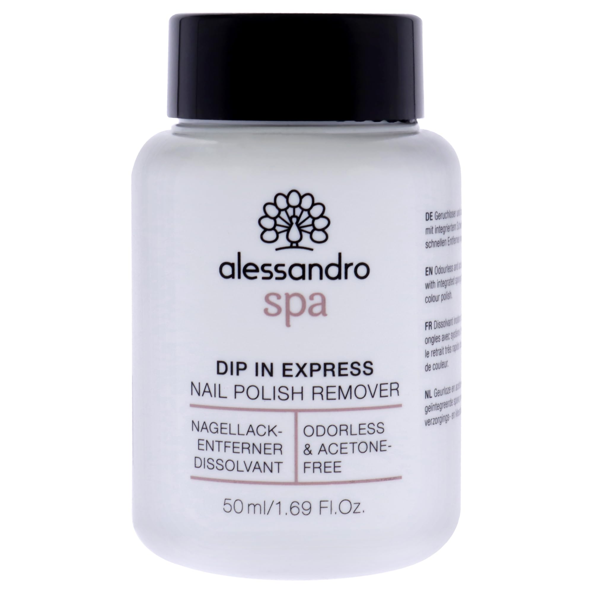 Spa Dip In Express Nail Polish Remover - Odourless and Acetone 50ml