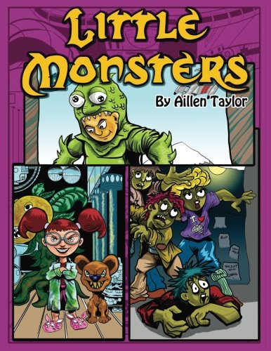 Little Monsters Coloring Book by Aillen Taylor