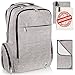 [Sale] Premium Large Capacity Baby Diaper Bag Backpack - Gray Diaper Backpack with 18 Pockets, Stroller Straps, Changing Pad, Wet Bag,Insert Organizer and 4 Insulated Pockets for Mom and Dad