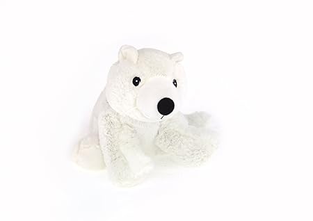 Gizzy - Peluche térmico con forma de oso polar (se caliente en el ...