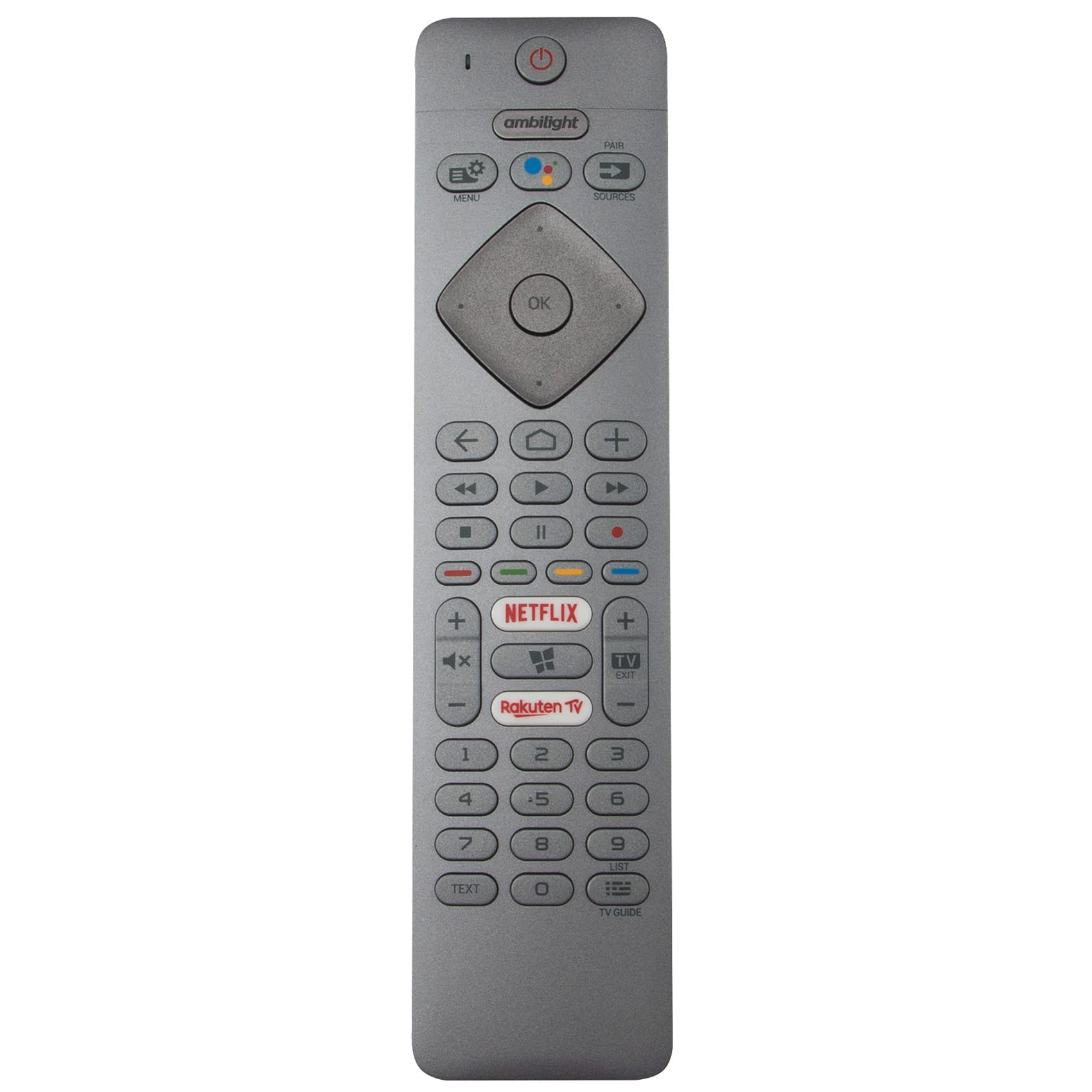 AULCMEET 996599002342 Remote Control Replace fit for PHilips OLED TV 50PUS7394/12 55OLED934/12 65OLED804/12 65PUS8204/12 55OLED854/12 55PUS8804/12 55PUS7334/12 65OLED854/12 65PUS8204 50PUS8204/12