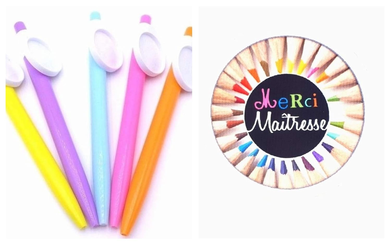 Noel Un Stylo Anniversaire Crayon Cadeau Merci Maitresse Idee Cadeau Maitresse Produits Handmade Fournitures De Bureau Et Articles De Fete