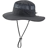 Home Prefer UPF50+ Kids Wide Brim Sun Hat for Boys Girls UV Protection Hat Mesh Wide Brim Fishing Hat Beach Water Bucket Hat