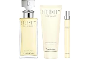 Calvin Klein Eternity Eau de Parfum for Women and Body Lotion Trio Gift Set