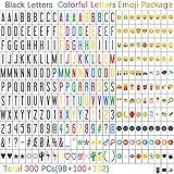 300 Cinema Light Box Letters, Lightbox Number, Symbols and Emojis for A4 Light Box