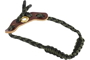 Archery Wrist Sling, Bowhunting Accessories Archery Bow Wrist Sling Adjustable Braided Cord Rope Archery Bow Slings for