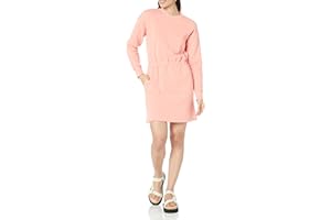 Amazon Essentials Women's Waisted Sweatshirt Dress (Available in Plus Size)