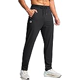 G Gradual Men's 30"/32"/34"/36" Inseam Tall Sweatpants with Zipper Pockets Stretch Long Joggers Athletic Workout Pants Men