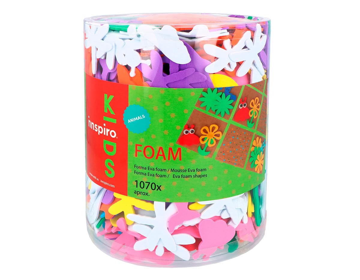 Precut insects and aquatic animal forms of EVA rubber from 30 to 90 mm. 1070u.approx.